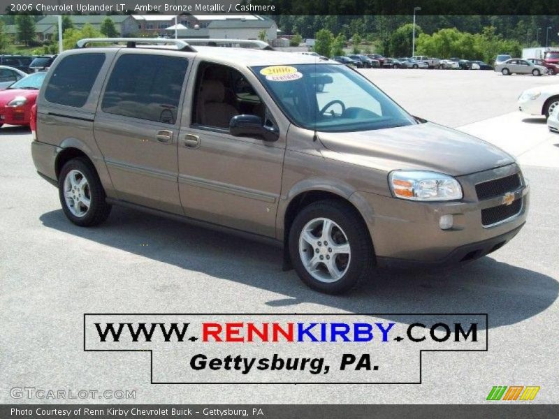 Amber Bronze Metallic / Cashmere 2006 Chevrolet Uplander LT