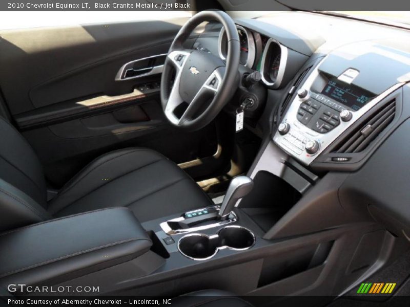 Black Granite Metallic / Jet Black 2010 Chevrolet Equinox LT