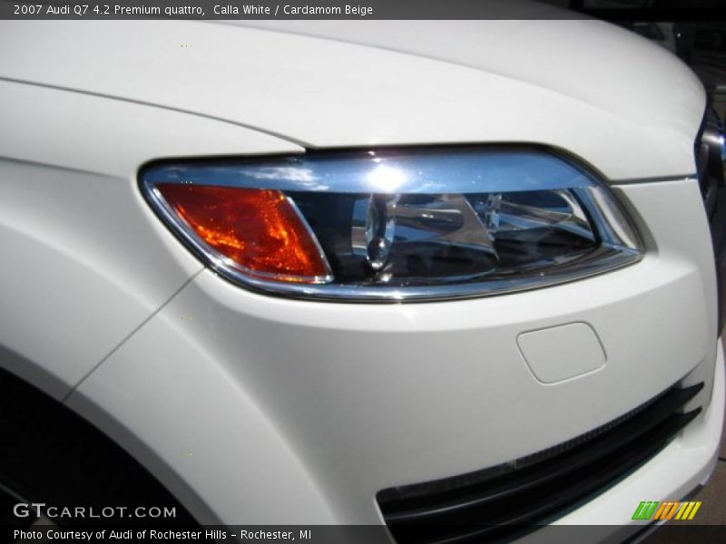 Calla White / Cardamom Beige 2007 Audi Q7 4.2 Premium quattro