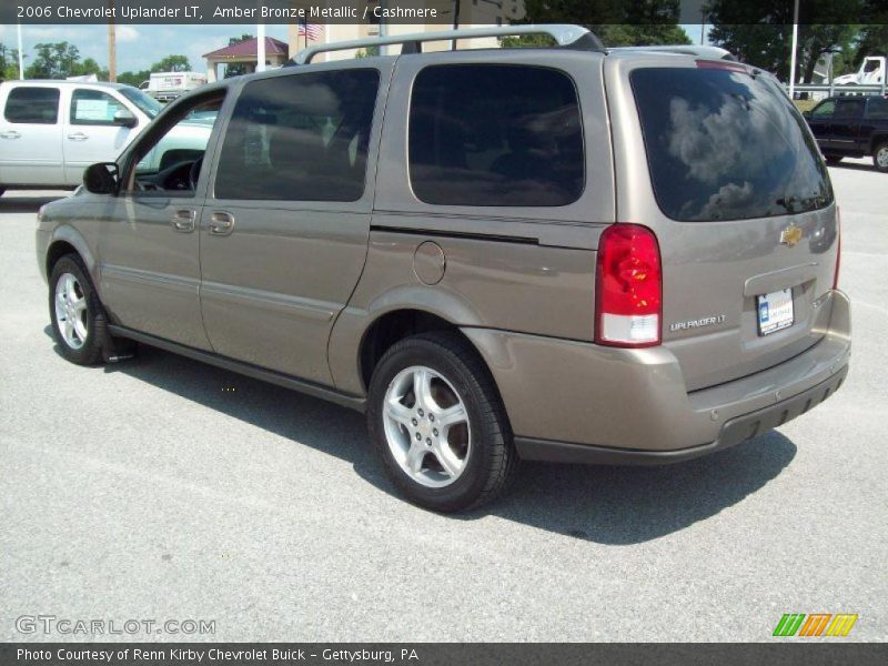 Amber Bronze Metallic / Cashmere 2006 Chevrolet Uplander LT