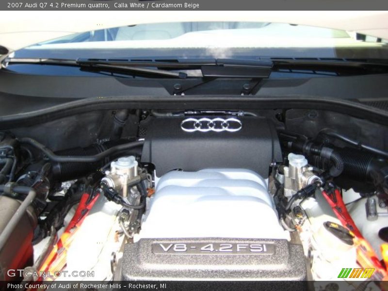 Calla White / Cardamom Beige 2007 Audi Q7 4.2 Premium quattro
