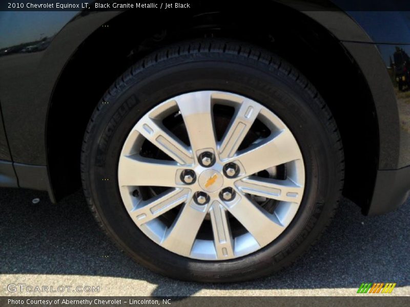 Black Granite Metallic / Jet Black 2010 Chevrolet Equinox LT