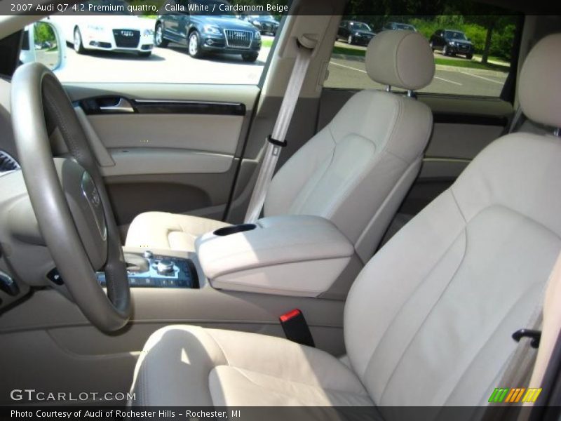Calla White / Cardamom Beige 2007 Audi Q7 4.2 Premium quattro