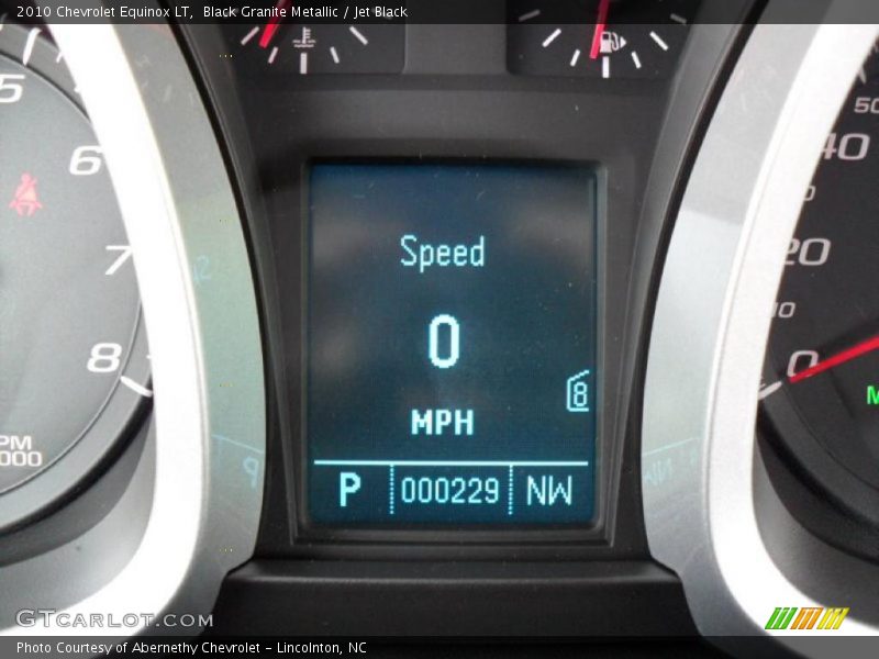 Black Granite Metallic / Jet Black 2010 Chevrolet Equinox LT