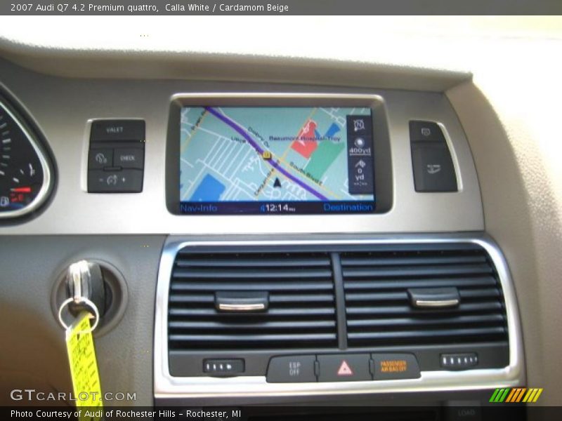 Calla White / Cardamom Beige 2007 Audi Q7 4.2 Premium quattro