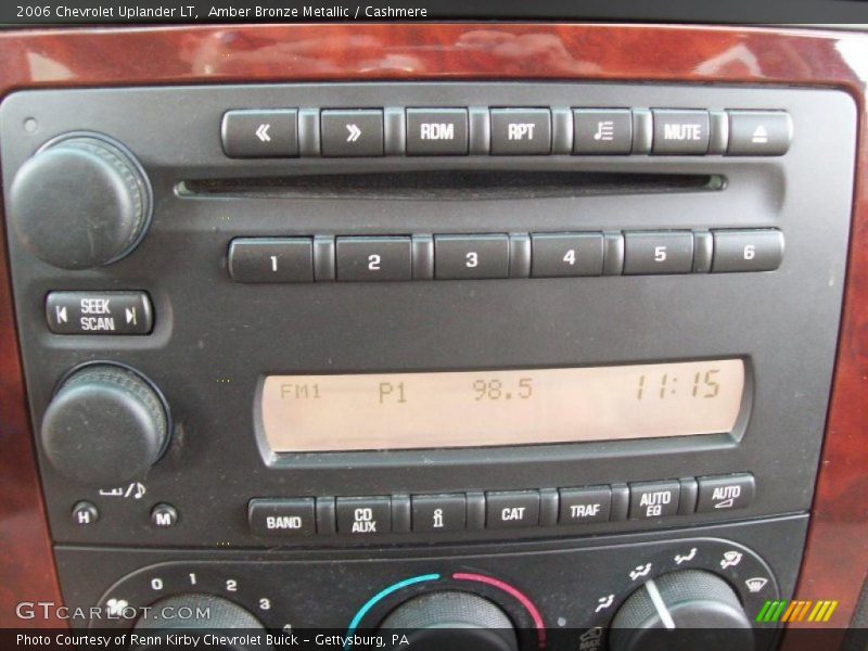 Amber Bronze Metallic / Cashmere 2006 Chevrolet Uplander LT