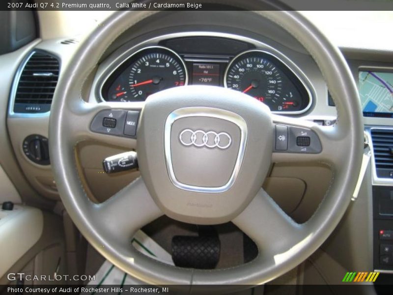 Calla White / Cardamom Beige 2007 Audi Q7 4.2 Premium quattro