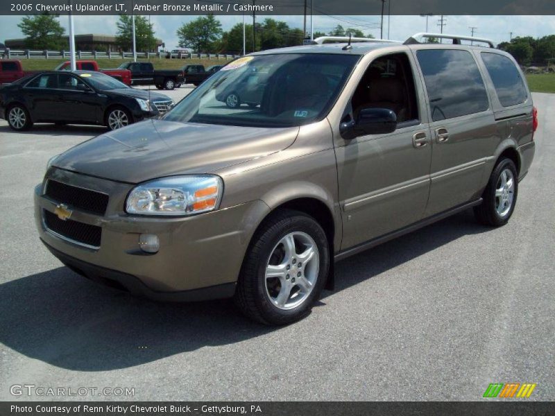 Amber Bronze Metallic / Cashmere 2006 Chevrolet Uplander LT