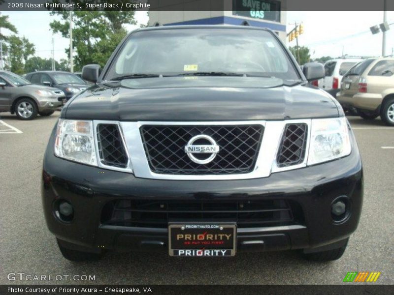 Super Black / Graphite 2008 Nissan Pathfinder S