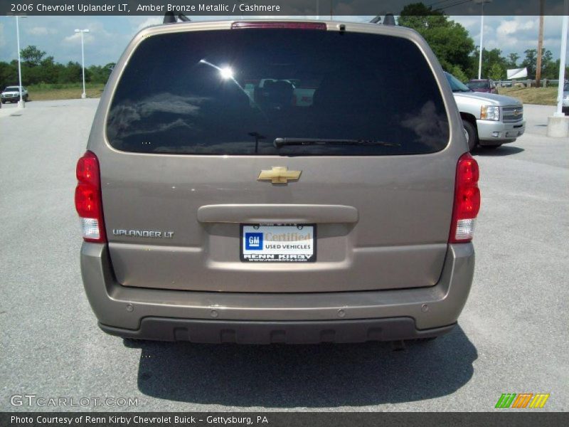 Amber Bronze Metallic / Cashmere 2006 Chevrolet Uplander LT