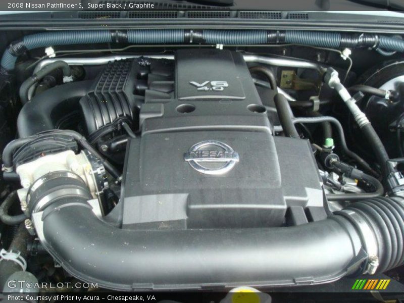 Super Black / Graphite 2008 Nissan Pathfinder S