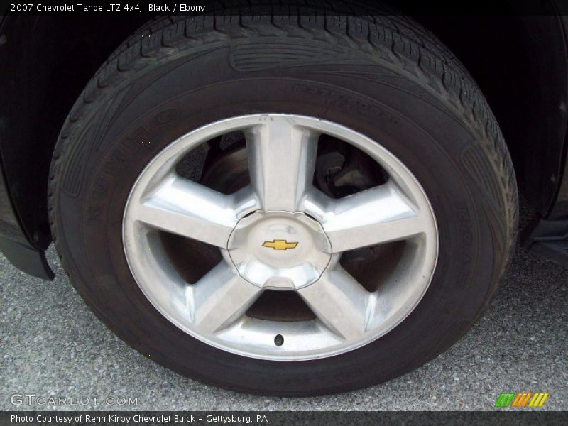 Black / Ebony 2007 Chevrolet Tahoe LTZ 4x4