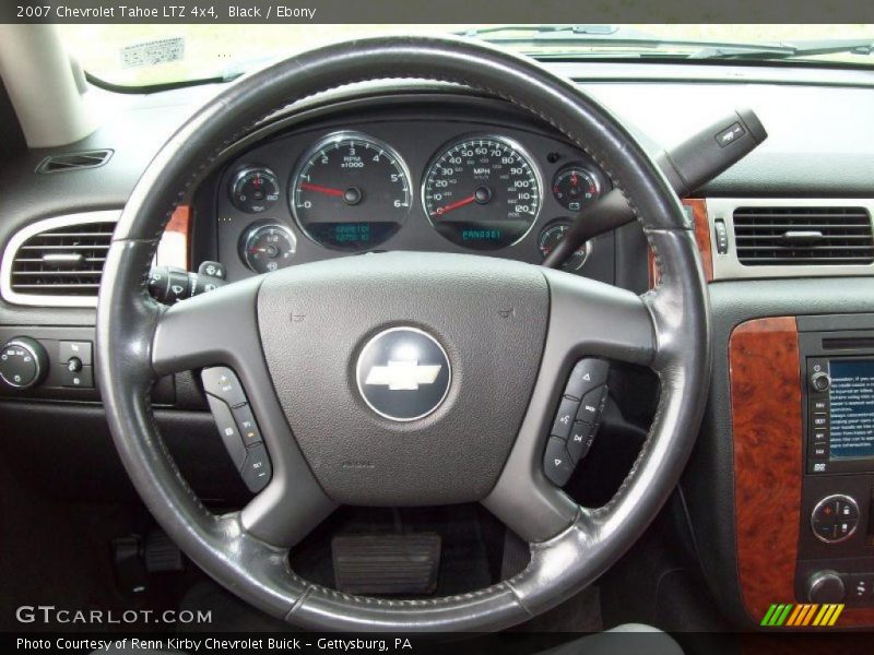 Black / Ebony 2007 Chevrolet Tahoe LTZ 4x4