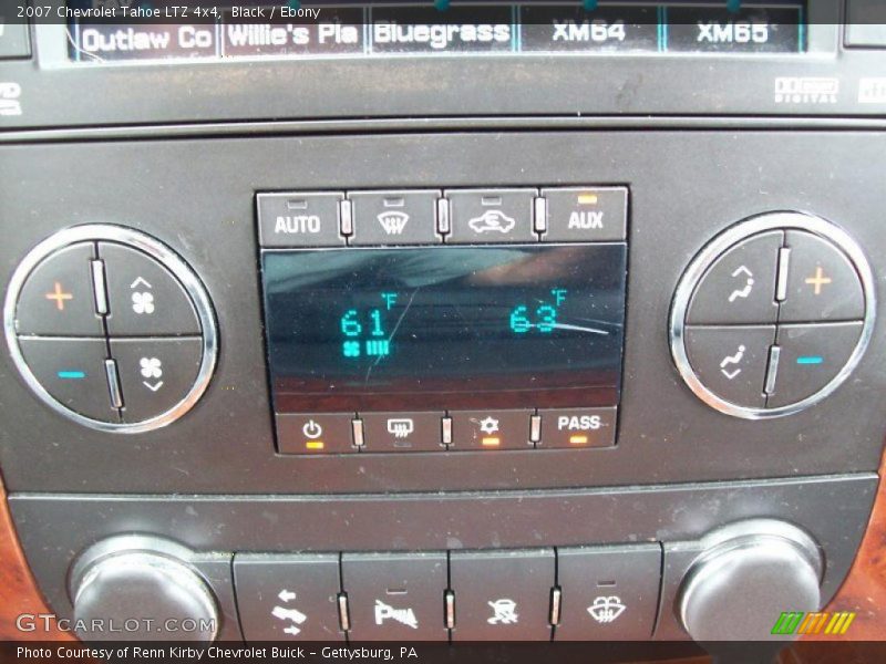 Black / Ebony 2007 Chevrolet Tahoe LTZ 4x4