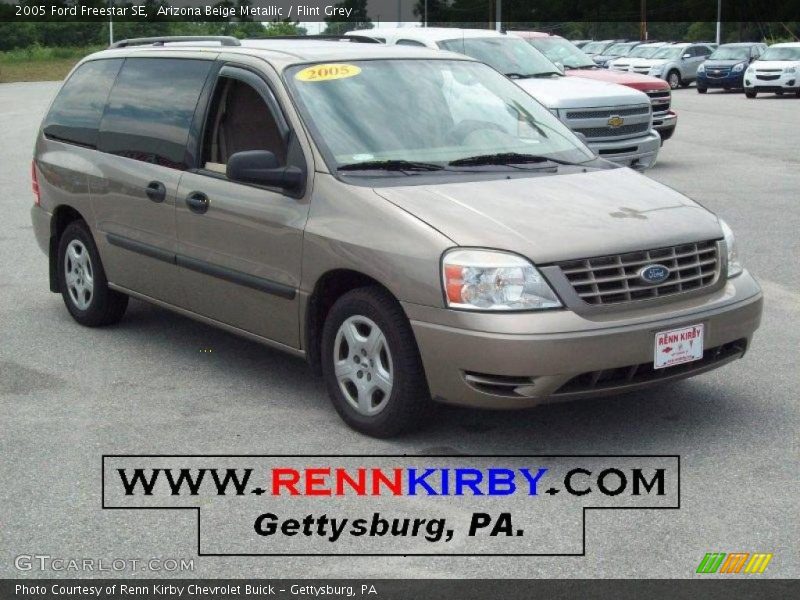 Arizona Beige Metallic / Flint Grey 2005 Ford Freestar SE