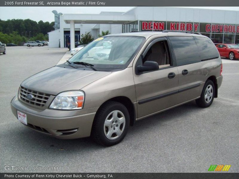 Arizona Beige Metallic / Flint Grey 2005 Ford Freestar SE