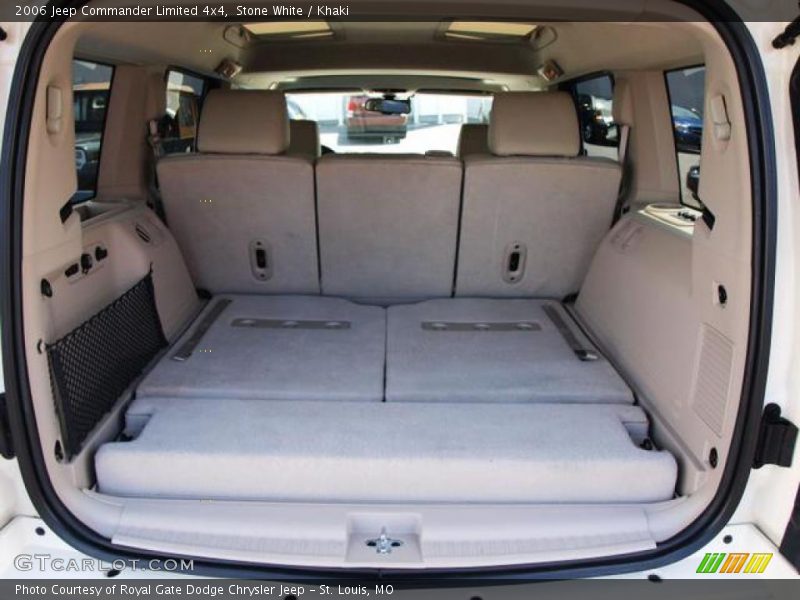 Stone White / Khaki 2006 Jeep Commander Limited 4x4