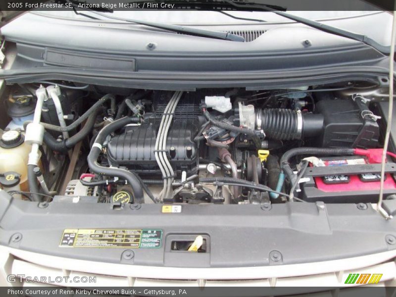 Arizona Beige Metallic / Flint Grey 2005 Ford Freestar SE