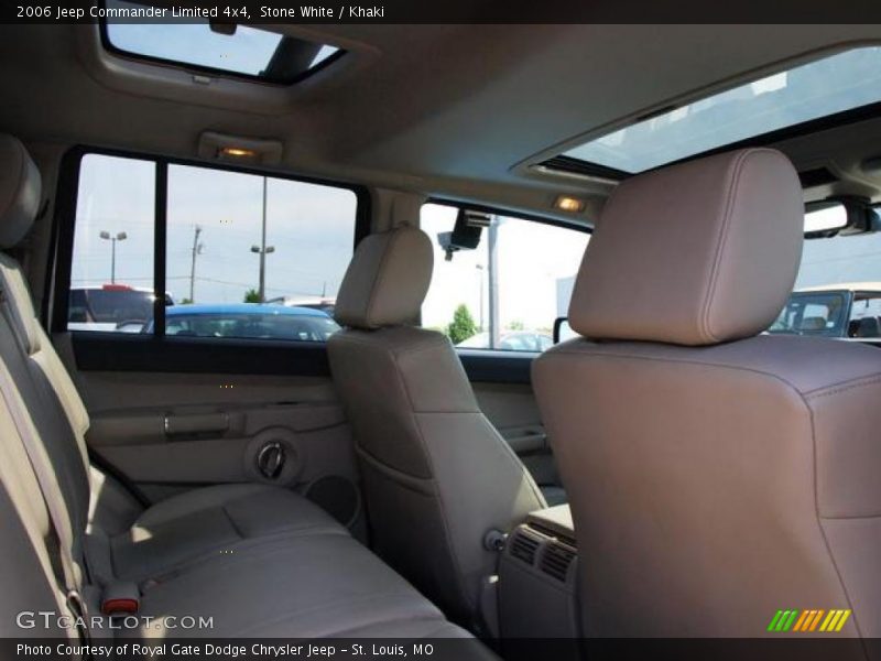 Stone White / Khaki 2006 Jeep Commander Limited 4x4