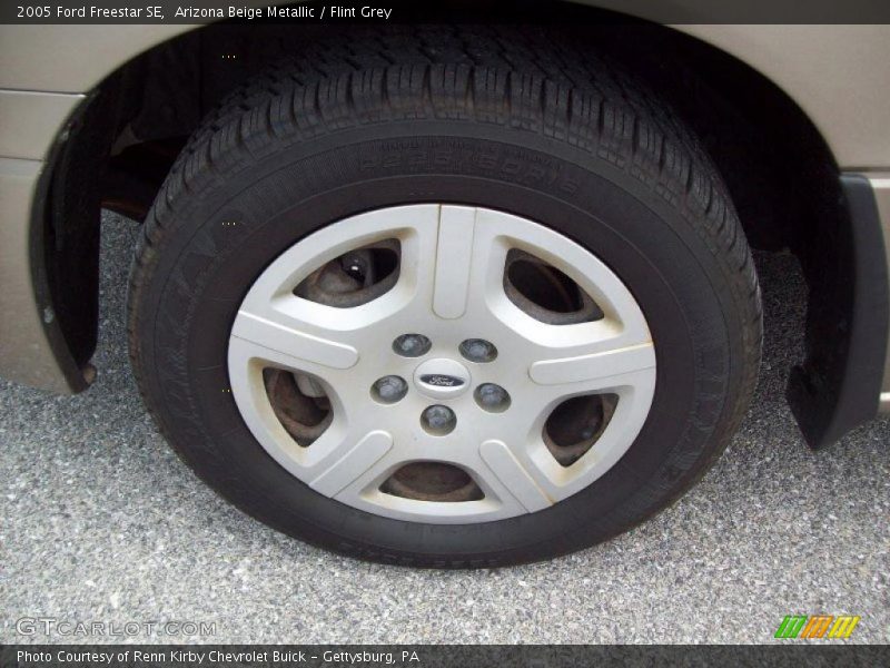 Arizona Beige Metallic / Flint Grey 2005 Ford Freestar SE