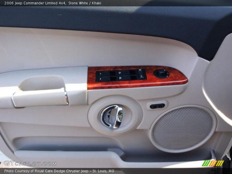 Stone White / Khaki 2006 Jeep Commander Limited 4x4