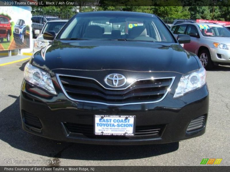 Black / Ash Gray 2010 Toyota Camry LE