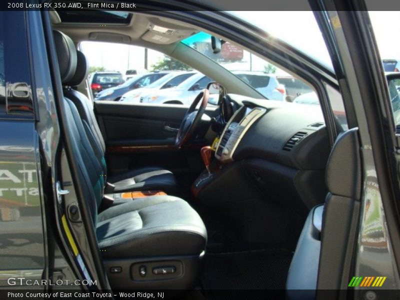 Flint Mica / Black 2008 Lexus RX 350 AWD