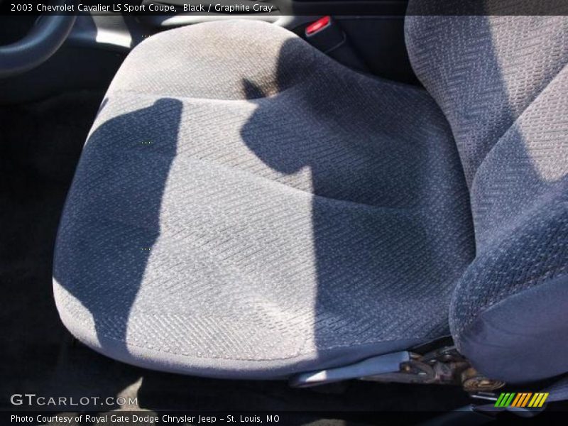 Black / Graphite Gray 2003 Chevrolet Cavalier LS Sport Coupe