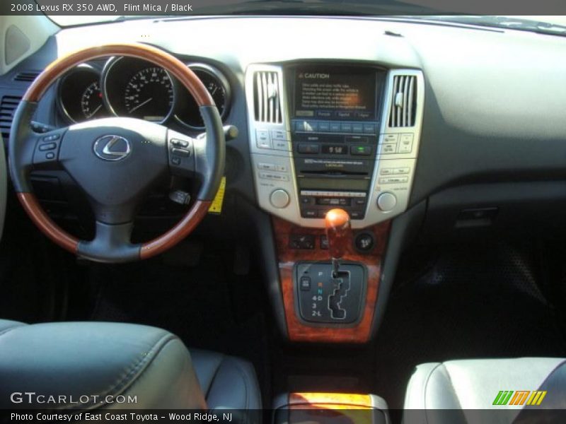 Flint Mica / Black 2008 Lexus RX 350 AWD