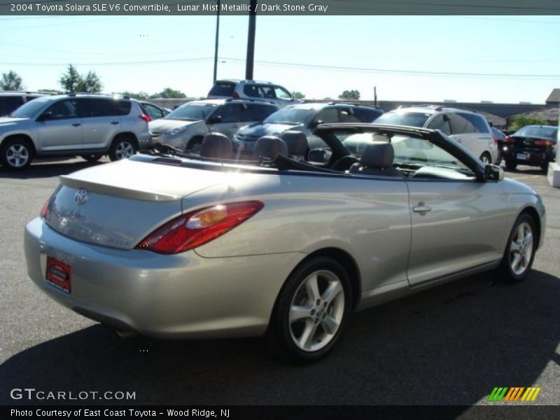 Lunar Mist Metallic / Dark Stone Gray 2004 Toyota Solara SLE V6 Convertible