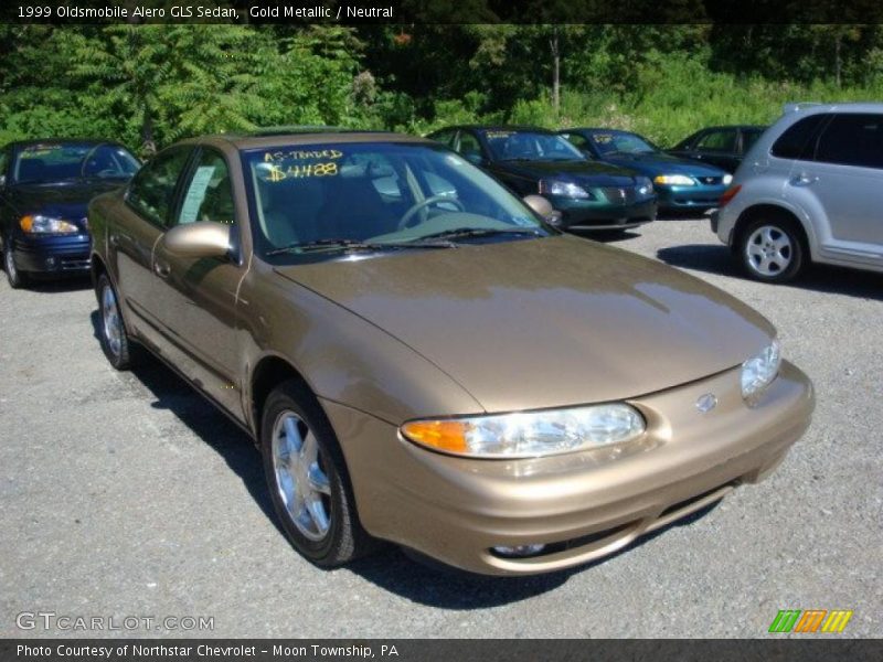 Gold Metallic / Neutral 1999 Oldsmobile Alero GLS Sedan