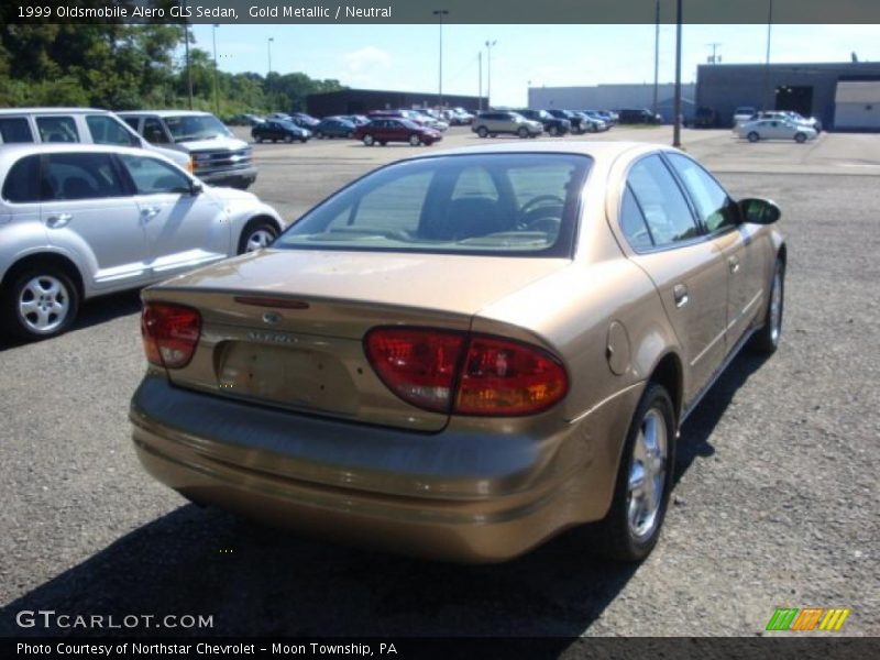 Gold Metallic / Neutral 1999 Oldsmobile Alero GLS Sedan