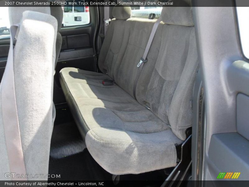 Summit White / Dark Charcoal 2007 Chevrolet Silverado 2500HD Work Truck Extended Cab
