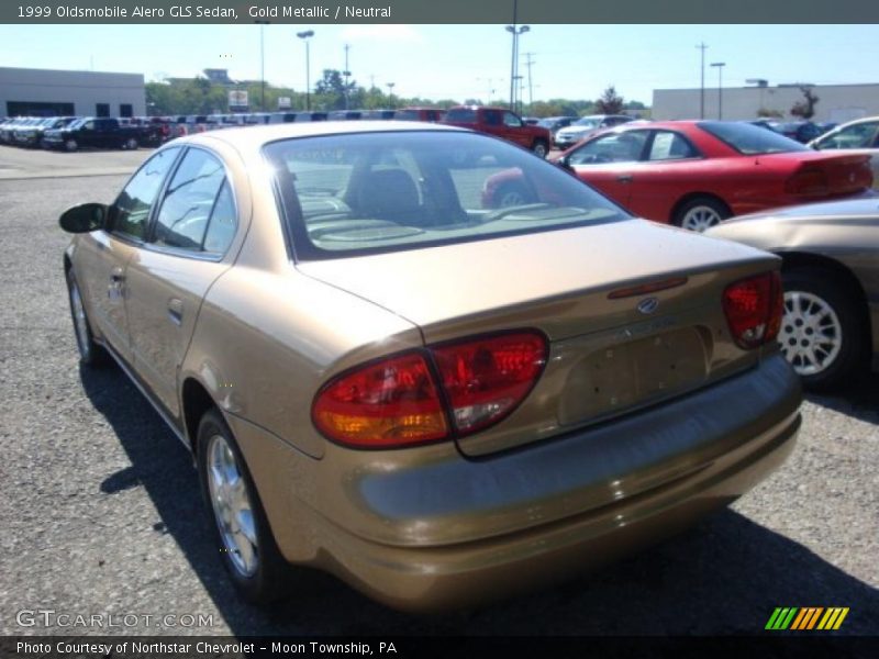 Gold Metallic / Neutral 1999 Oldsmobile Alero GLS Sedan