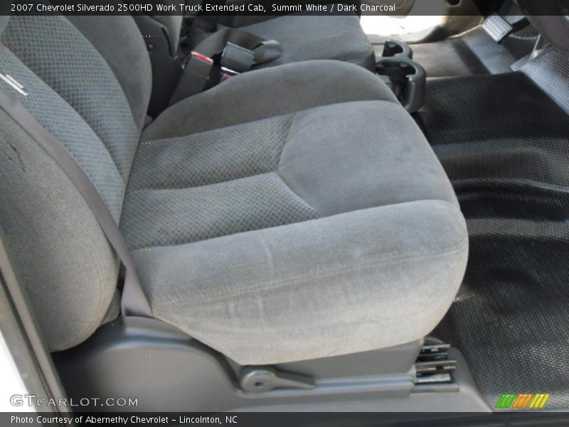 Summit White / Dark Charcoal 2007 Chevrolet Silverado 2500HD Work Truck Extended Cab
