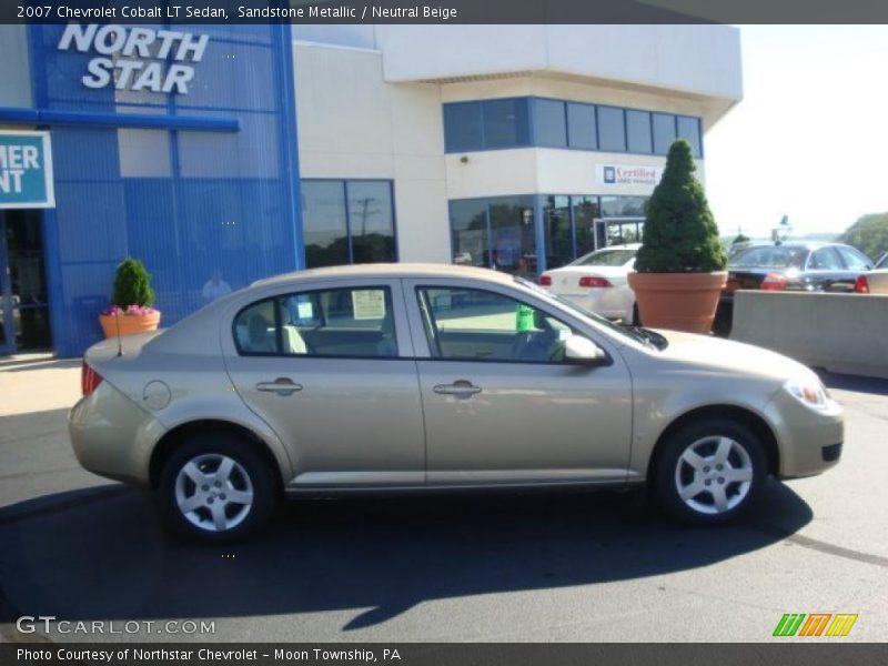 Sandstone Metallic / Neutral Beige 2007 Chevrolet Cobalt LT Sedan