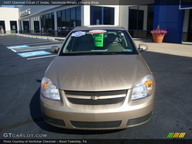 Sandstone Metallic / Neutral Beige 2007 Chevrolet Cobalt LT Sedan
