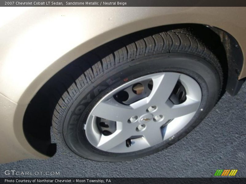 Sandstone Metallic / Neutral Beige 2007 Chevrolet Cobalt LT Sedan