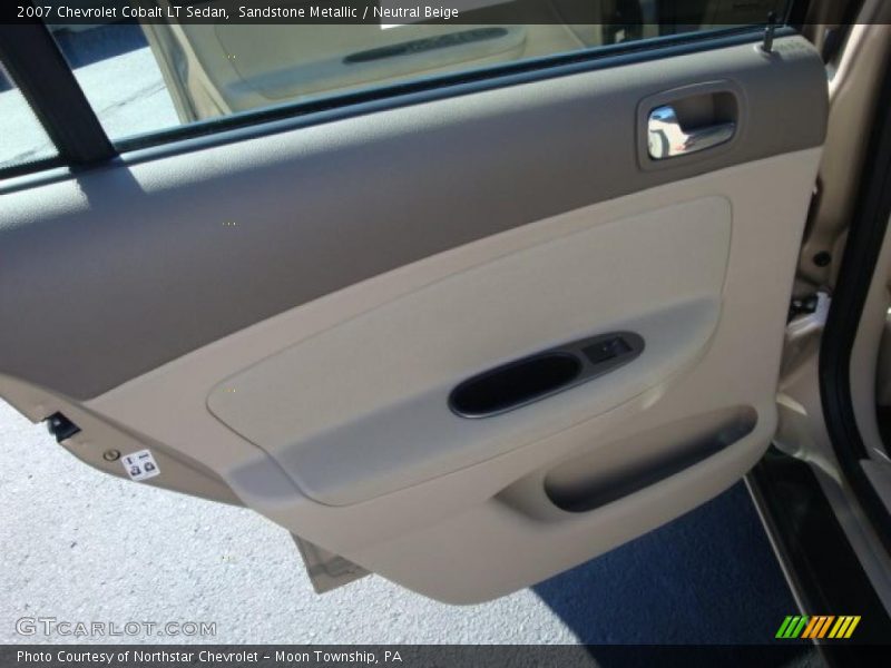 Sandstone Metallic / Neutral Beige 2007 Chevrolet Cobalt LT Sedan