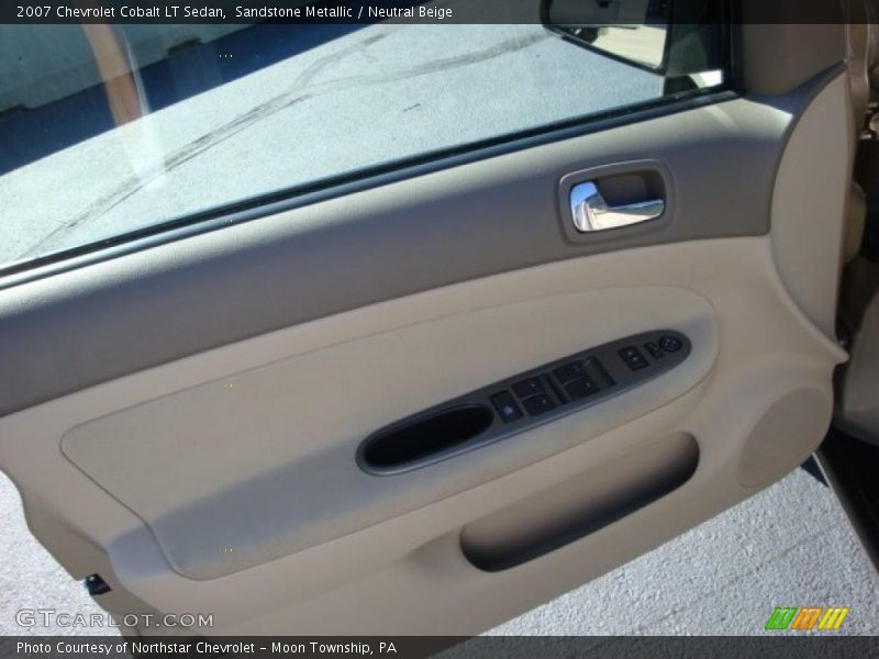 Sandstone Metallic / Neutral Beige 2007 Chevrolet Cobalt LT Sedan