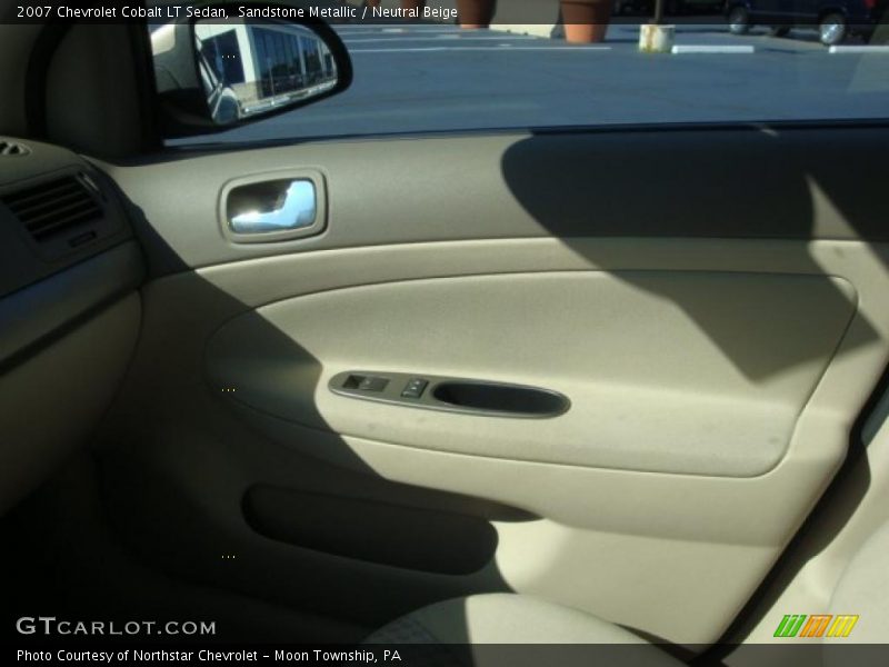 Sandstone Metallic / Neutral Beige 2007 Chevrolet Cobalt LT Sedan