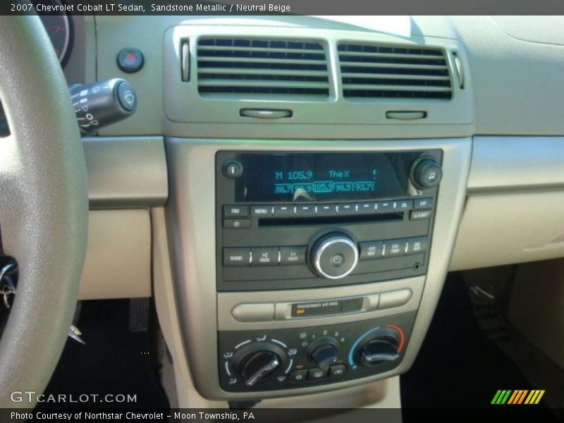 Sandstone Metallic / Neutral Beige 2007 Chevrolet Cobalt LT Sedan