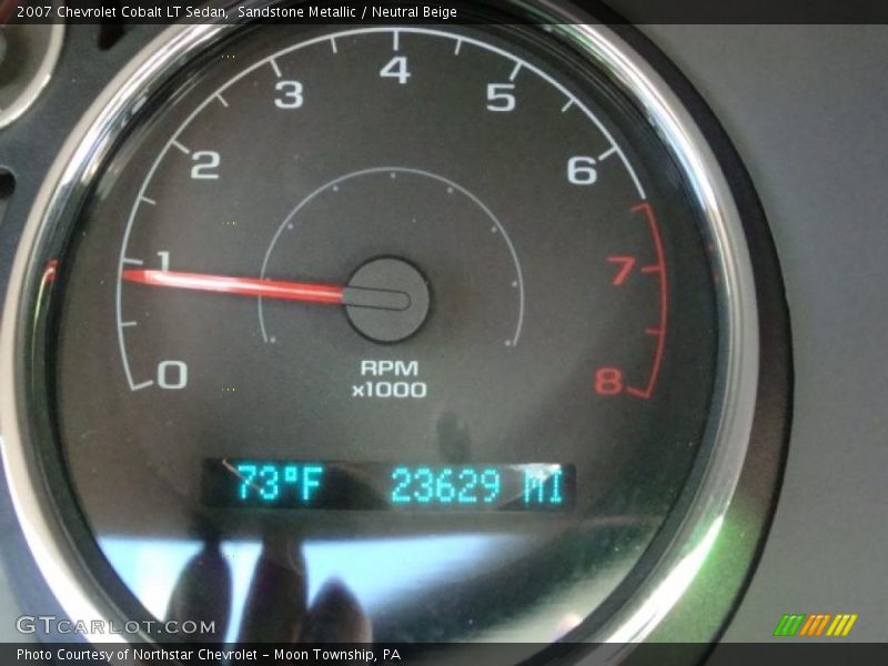 Sandstone Metallic / Neutral Beige 2007 Chevrolet Cobalt LT Sedan