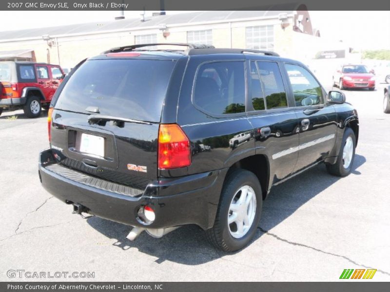 Onyx Black / Ebony 2007 GMC Envoy SLE