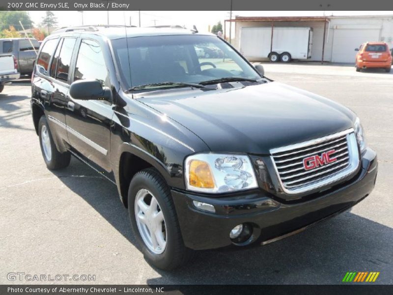Onyx Black / Ebony 2007 GMC Envoy SLE