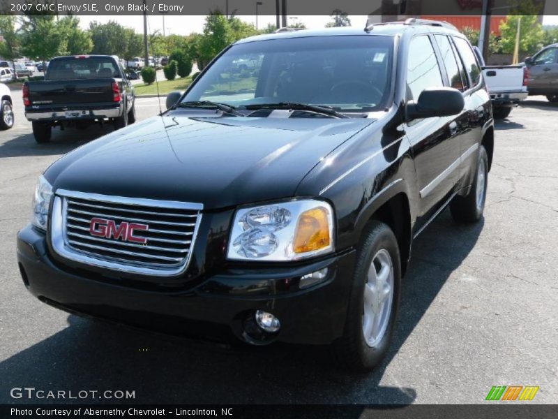 Onyx Black / Ebony 2007 GMC Envoy SLE