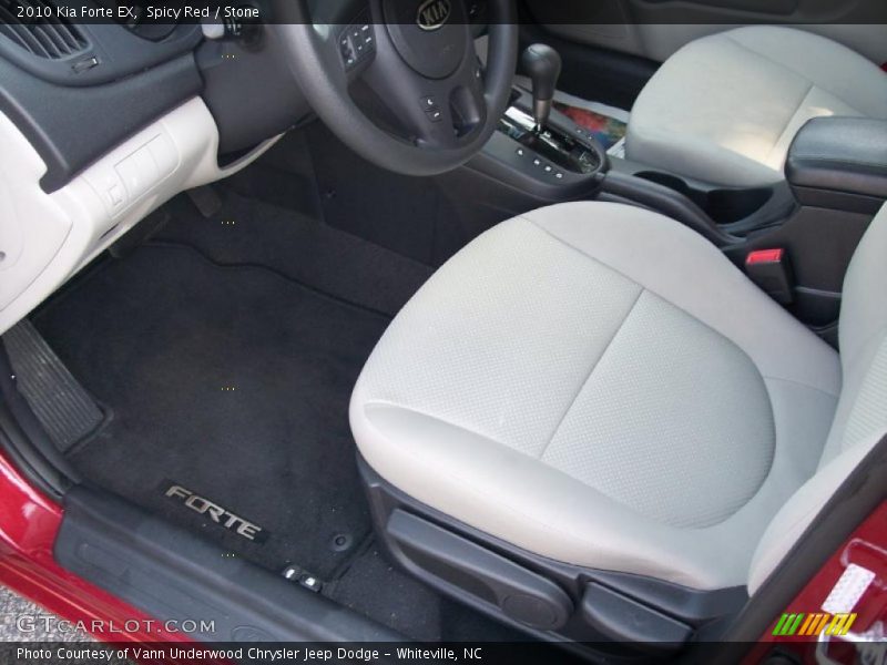 Spicy Red / Stone 2010 Kia Forte EX