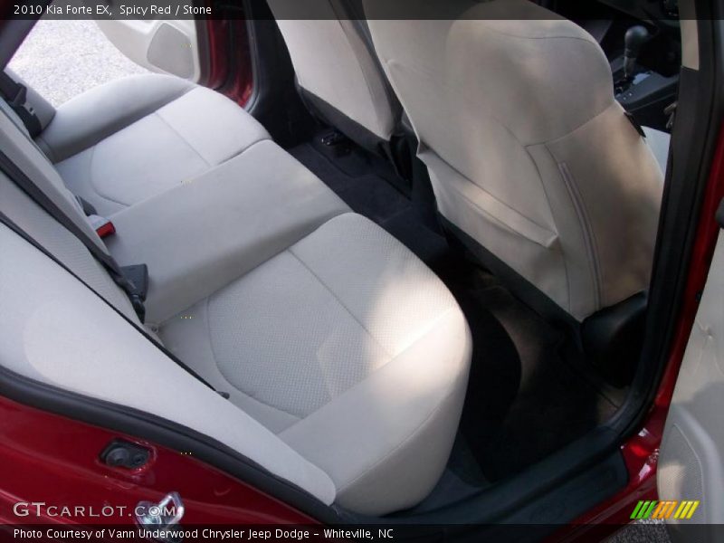 Spicy Red / Stone 2010 Kia Forte EX