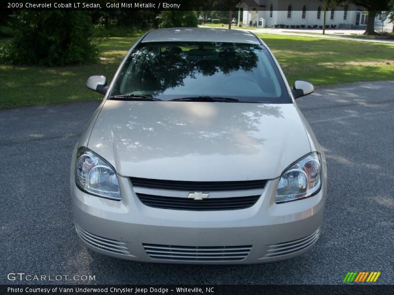 Gold Mist Metallic / Ebony 2009 Chevrolet Cobalt LT Sedan