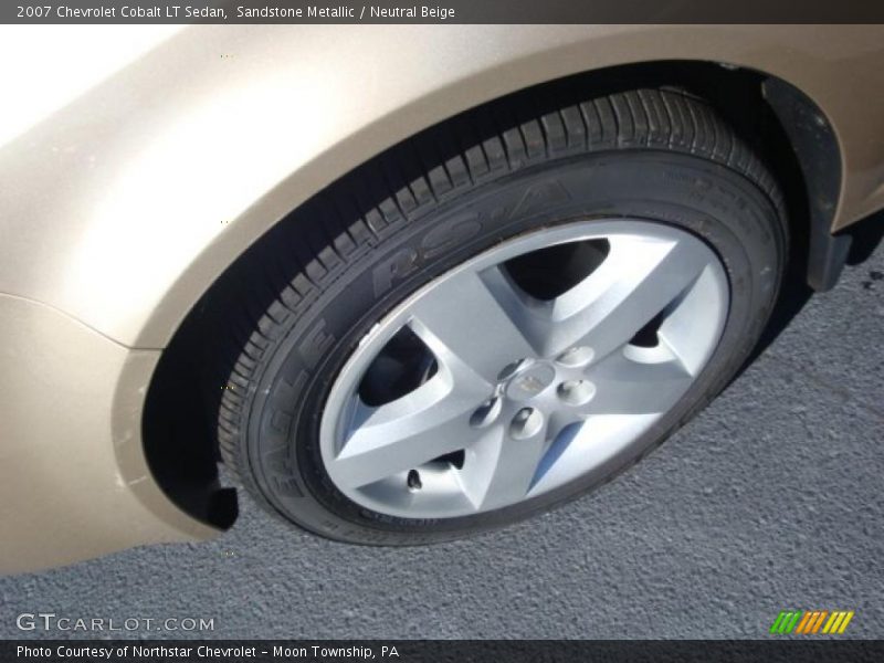 Sandstone Metallic / Neutral Beige 2007 Chevrolet Cobalt LT Sedan